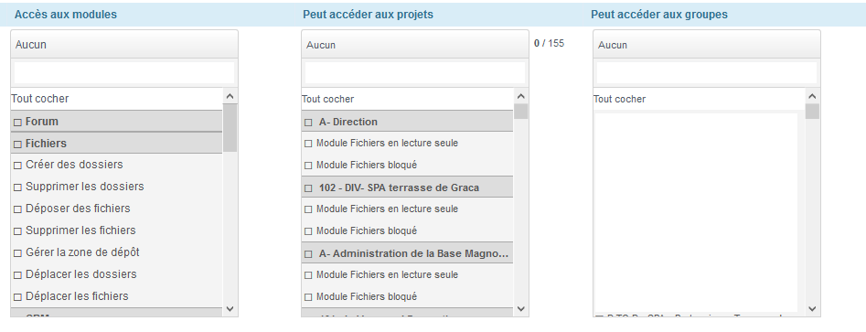 Créer un utilisateur