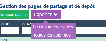 Zone de Dépôt Zone de Dépôt