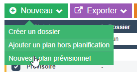 Création plan