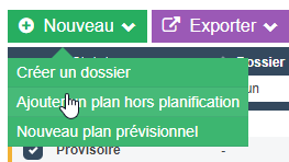 Création plan