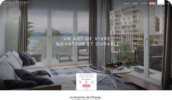 Site immobilier 
